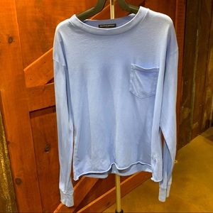 Brandy Melville Long Sleeve Pocket Tee